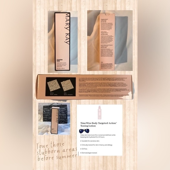 NIB MARY KAY TARGETED ACTION TONING LOTION-A FOUNTAIN OF YOUTH IN A BOTTLE! - Picture 5 of 9